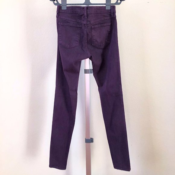 Flying Monkey Purple Stretchy Skinny Jeans (7) - Picture 2 of 7